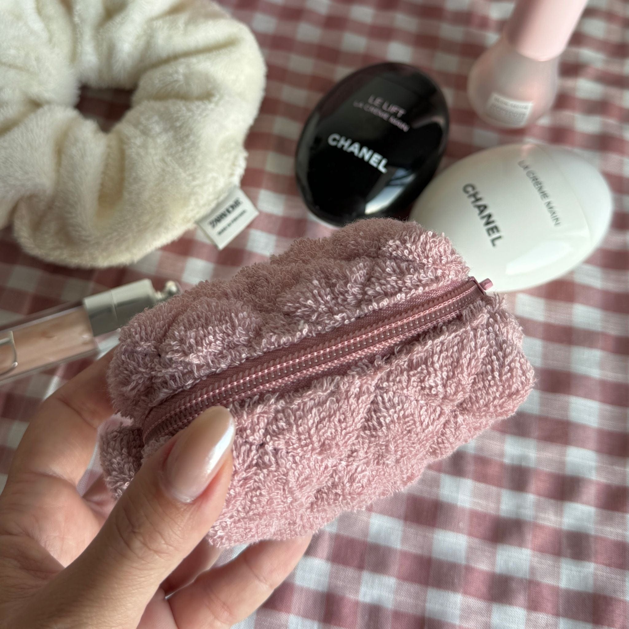 Moon Nude Blush Keychain Bag